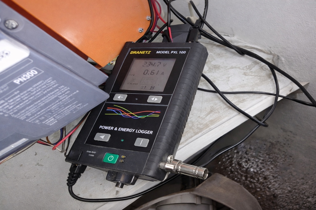 Registrador de energía Dranetz